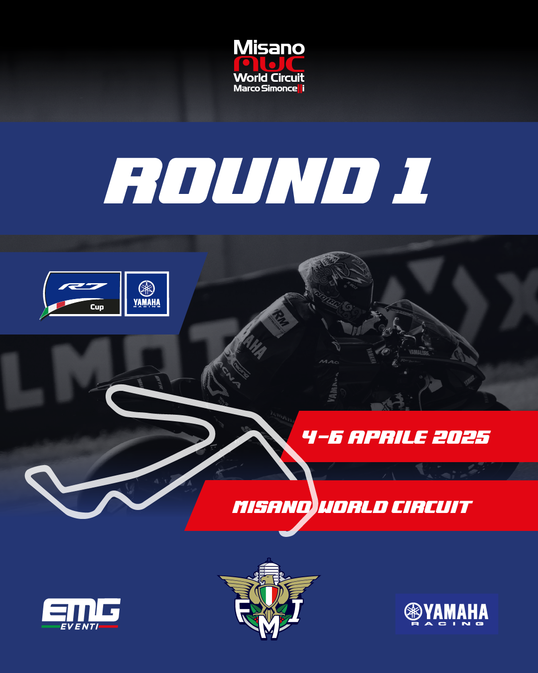 AL VIA LA NUOVA STAGIONE DELLA YAMAHA R7 CUP A MISANO